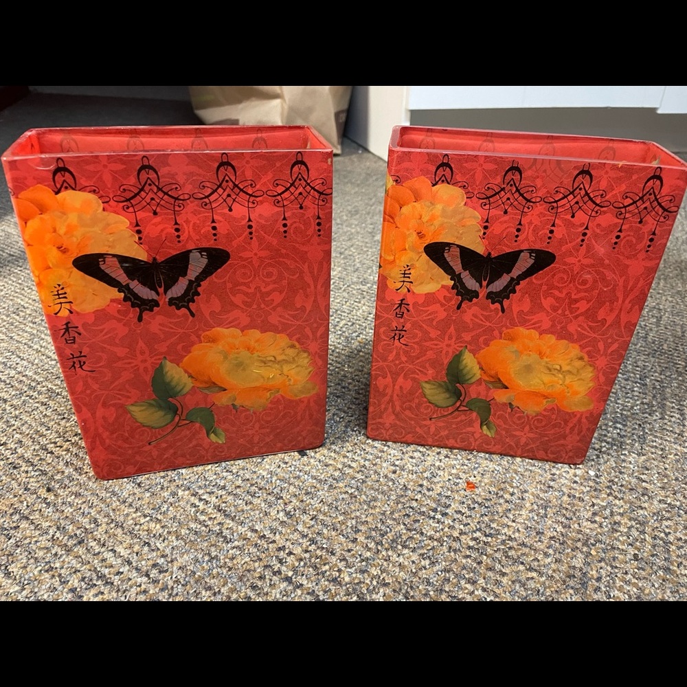 Pier 1 square vases
